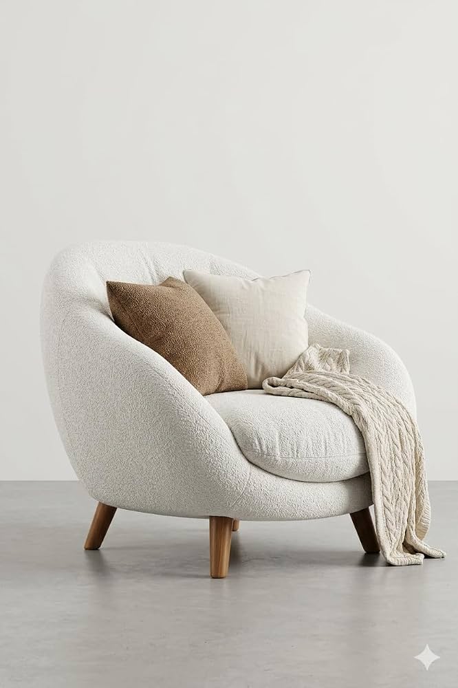 Boucle Accent Chair